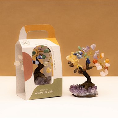 Árvore Sete Chakras M - Coleção Árvore da Vida