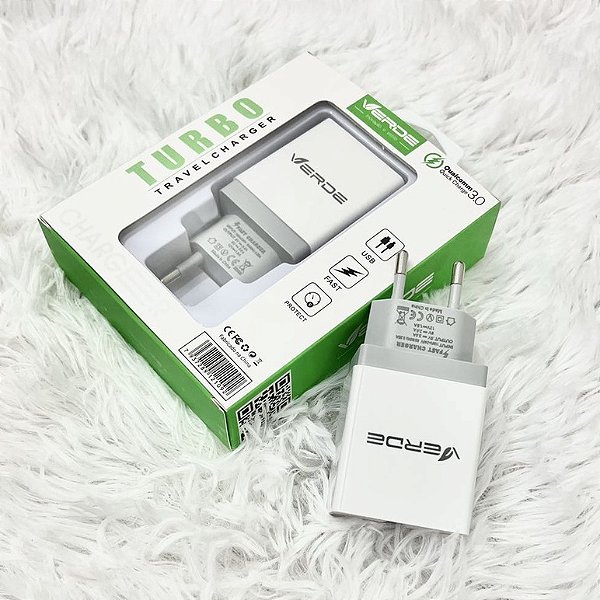 CARREGADOR DE PAREDE TURBO USB A