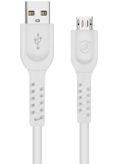 CABO DUAL SHOCK MICRO USB V8 - BRANCO - 1,2M