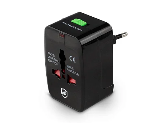 ADAPTADOR UNIVERSAL TANK PARA VIAGEM - (TOMADA UNIVERSAL 150 PAISES)