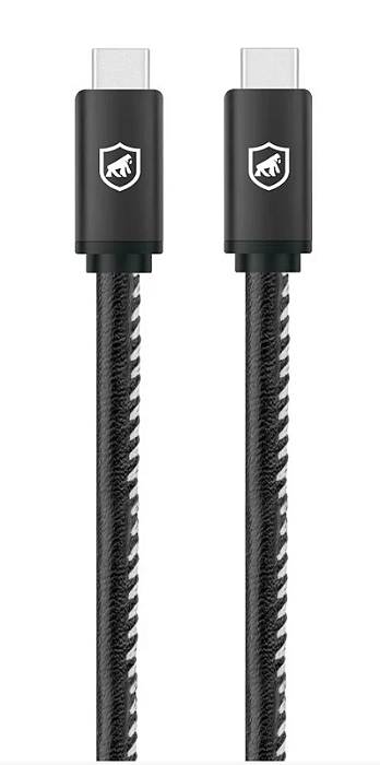 Cabo Turbo Militar - 1,5 m - Tipo C - Tipo C - MFI Homologado - Gshield