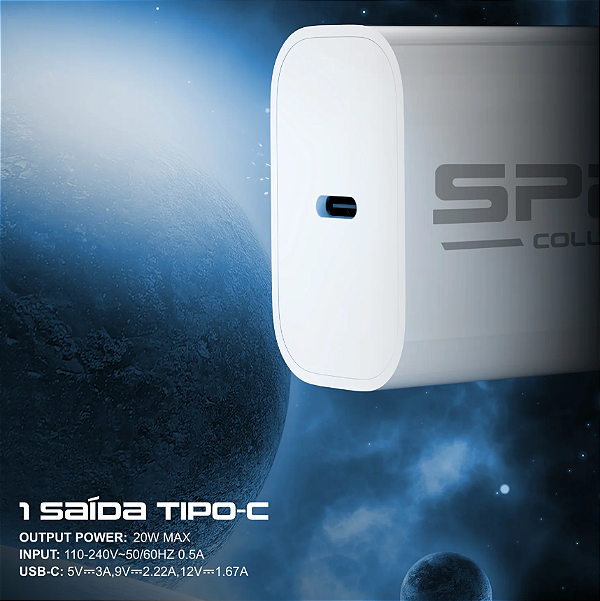 Carregador Orbit - Tipo C