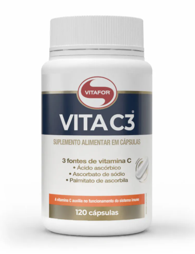 Vita C3 (120 Cápsulas) - Vitafor