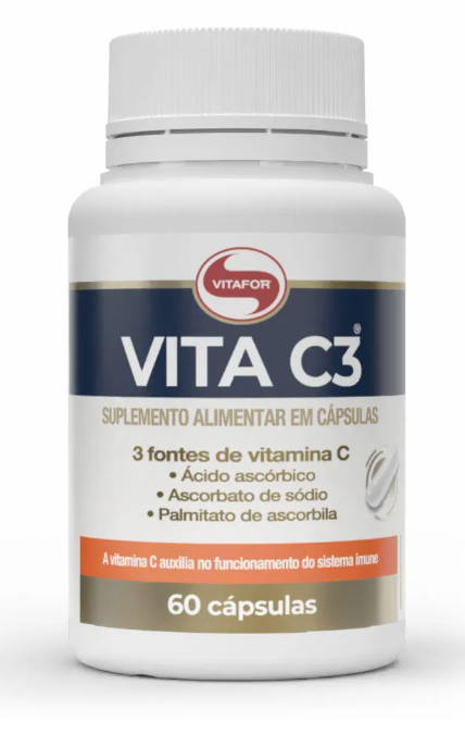 Vita C3 (60 Cápsulas) - Vitafor