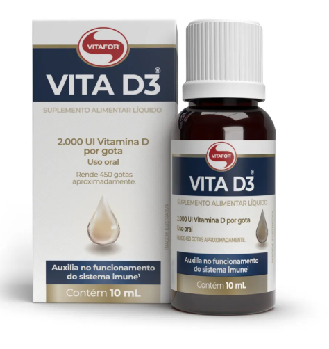 Vitamina D3 (gotas - 10ml) - Vitafor