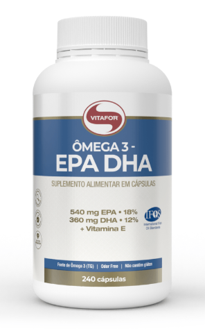 Ômega 3 - EPA DHA (240 Cápsulas) - Vitafor