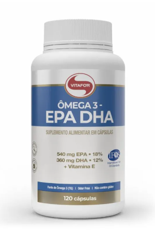 Ômega 3 - EPA DHA (120 Cápsulas) - Vitafor