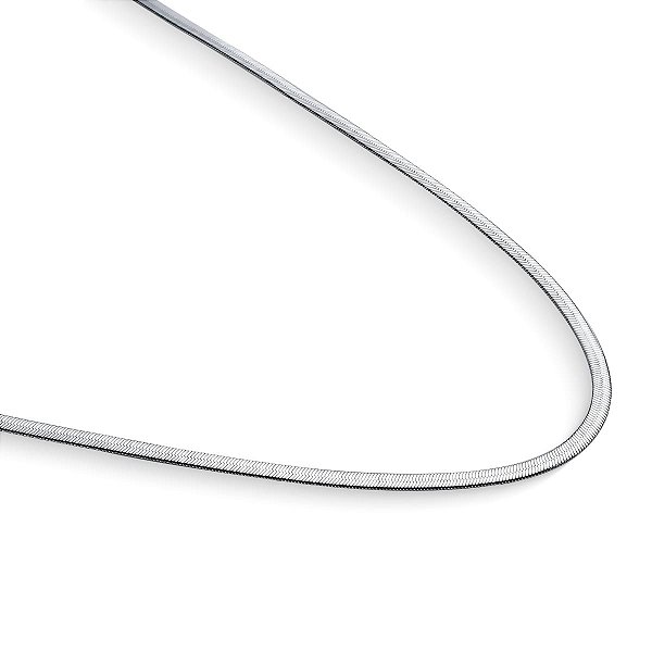 Colar de Prata 925 Laminado 40cm