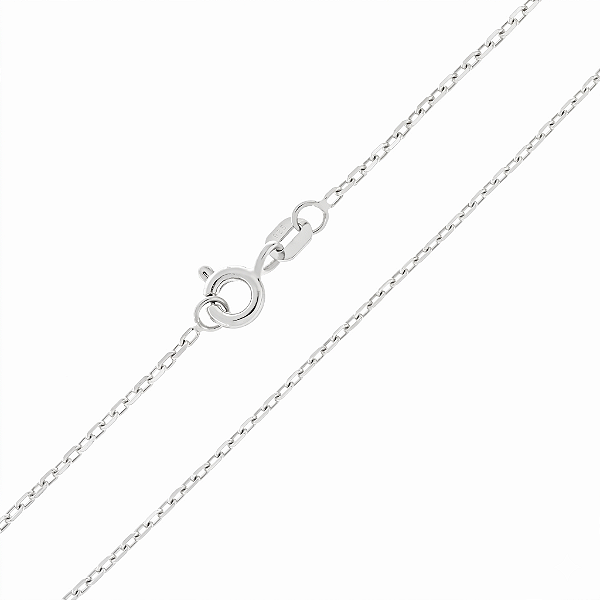 Corrente de Prata 925 Fio Cartier 60cm