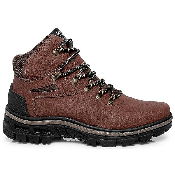 Bota Adventure Masculina Couro Ecológico Marotto Toro 1300