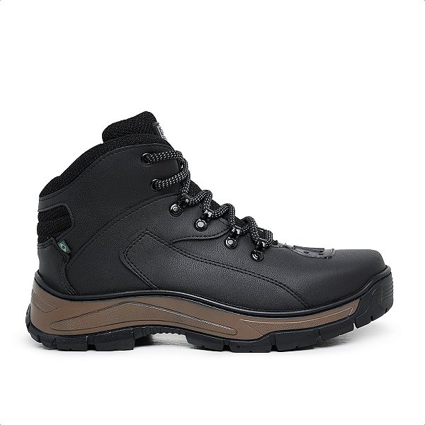 Bota Motociclista Couro Ecológico - Marotto Road Force 16100