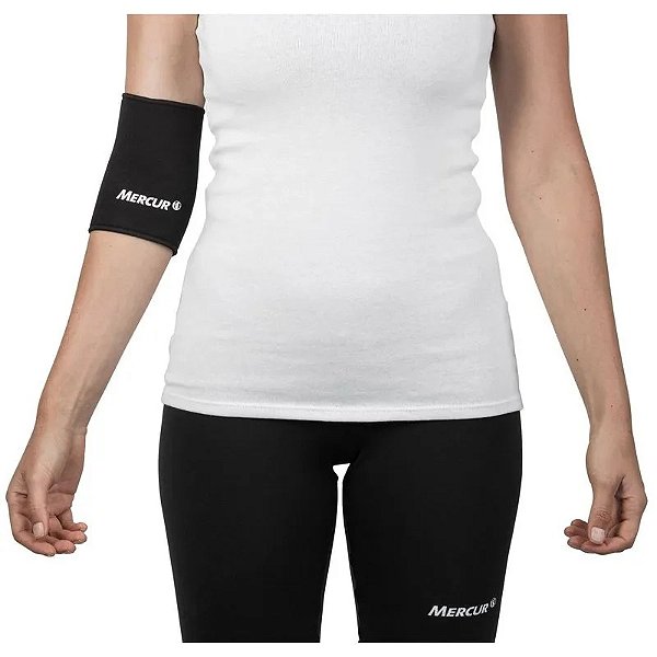 Cotoveleira Esporte Preto - Mercur