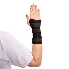 Tala Curta para Punho Bilateral Preto - Mercur