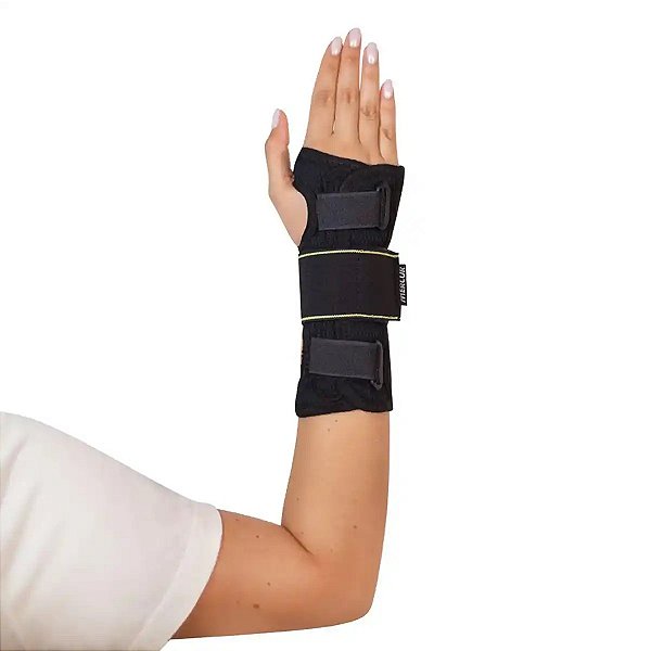 Tala Dupla Para Punho Bilateral Preto - Mercur