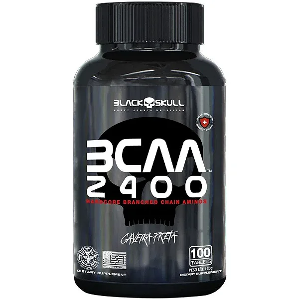 BCAA 2400  100Tabletes - Black Skull