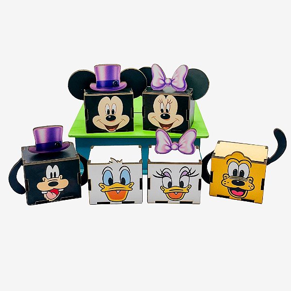 Mini Cubo Disney 50 Anos Roxo