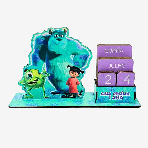 Calendário Permanente Monstros SA