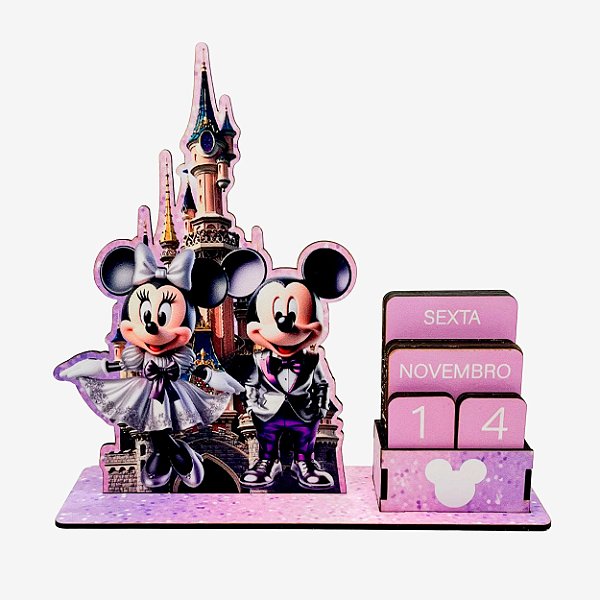 Calendário Permanente Disney 100 anos