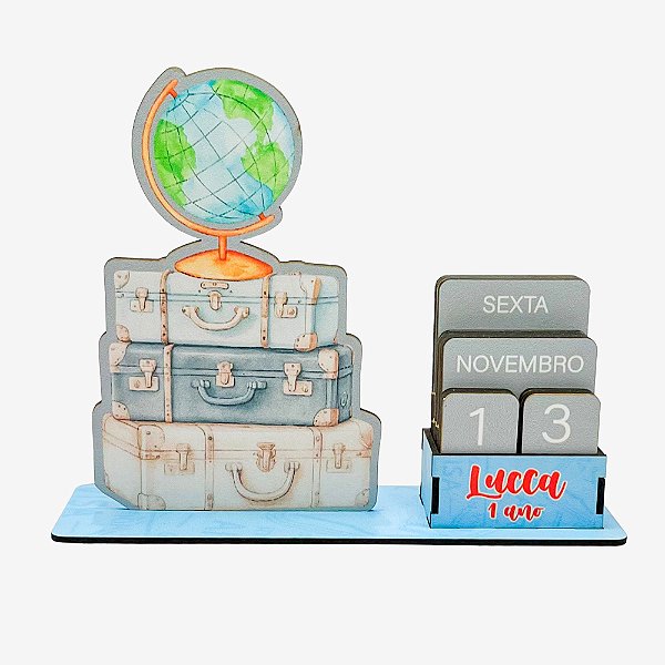 Calendário Permanente Viagem