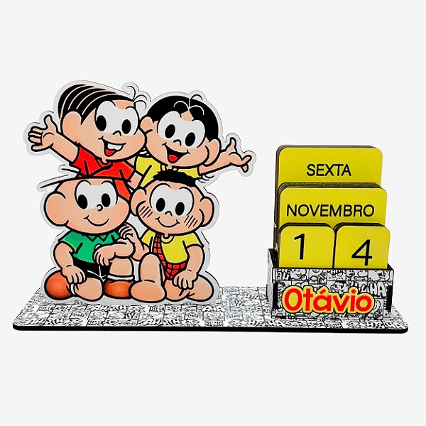 Calendário Permanente Turma da Mônica