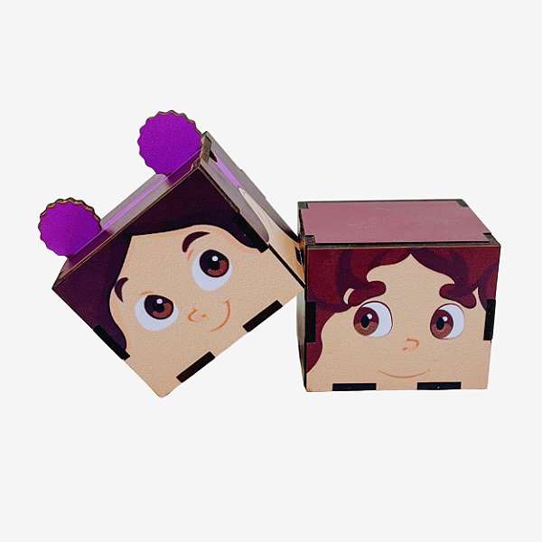 Mini Cubo Maria Clara e JP