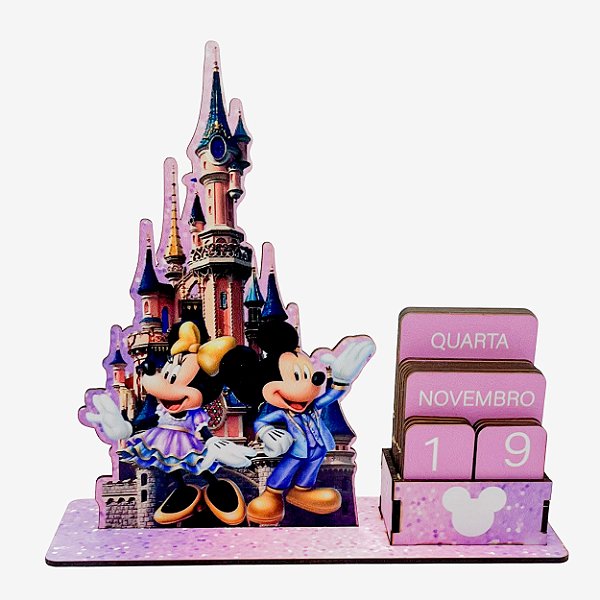 Calendário Permanente Disney 50 anos