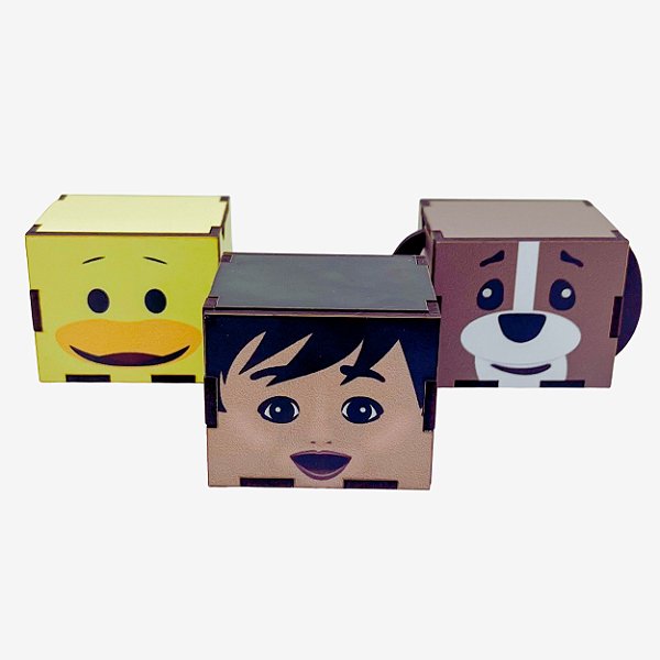 Mini Cubo Bento e Totó