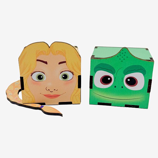 Mini Cubo Enrolados Rapunzel