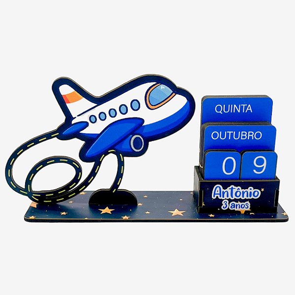 Calendário Permanente Avião