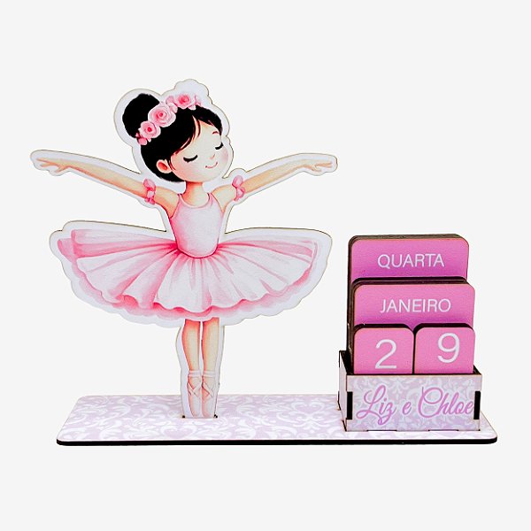 Calendário Permanente Bailarina