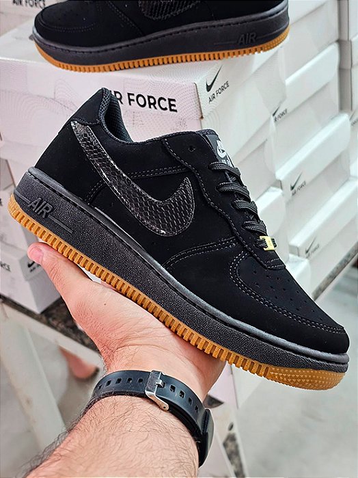 Air Force 1 Preto Nobuck