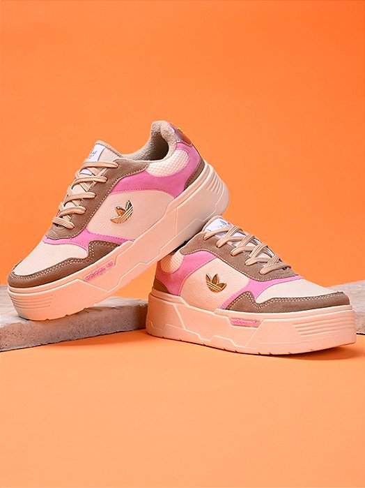 Adidas Centuri Branco/Rosa/Caqui