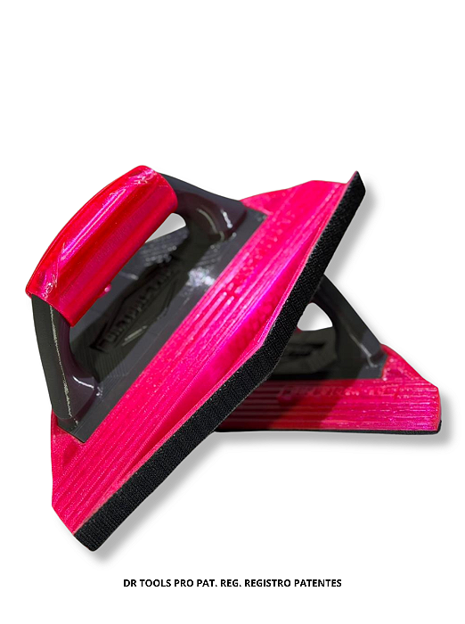 Lixador 225mm com face frontal Ativa - Rosa