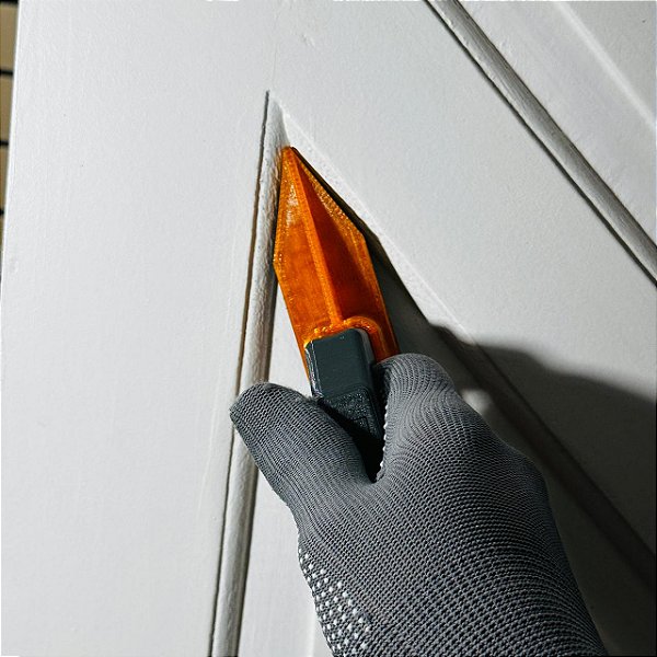 LIXADEIRA PARA PEQUENOS CANTOS SETA LINHA (LIGHT) / PORTAS/PAREDES/DRYWALL/MADEIRA