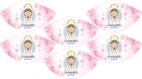 Painel 6 Porta Terço - Nossa Senhora da Rosa Mística