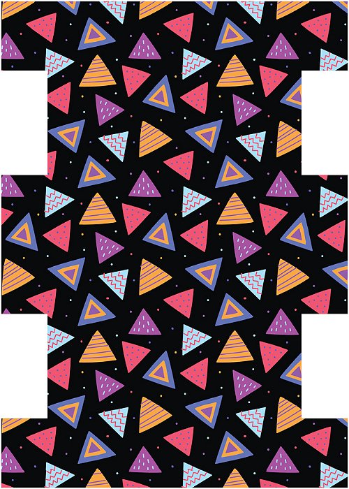 Necessaire Box - Geométrica