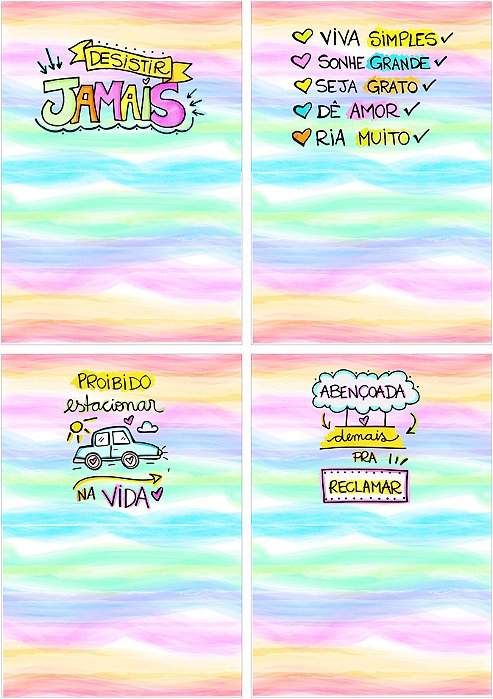 Painel Porta Níquel - Frases