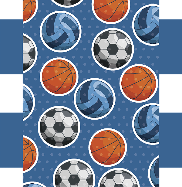 Estojo Box - Bolas Esportivas