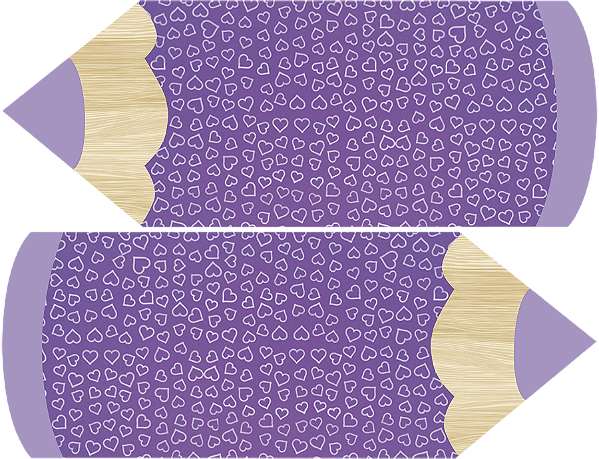 Estojo Lápis - Coleção Colorida