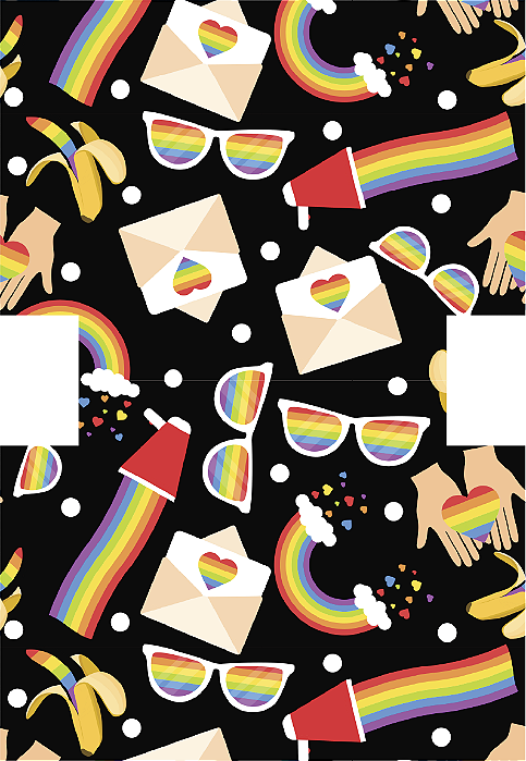 Necessaire Trapézio - Pride