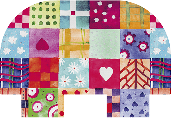 Porta Caneca - Coleção Patchwork