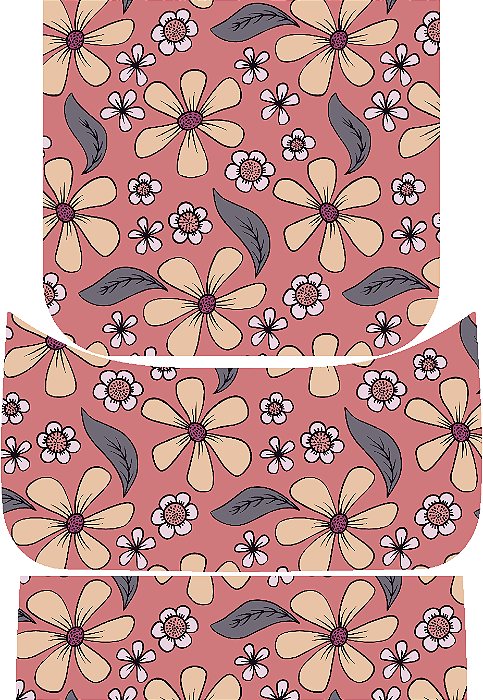 Frasqueira Baú - Floral