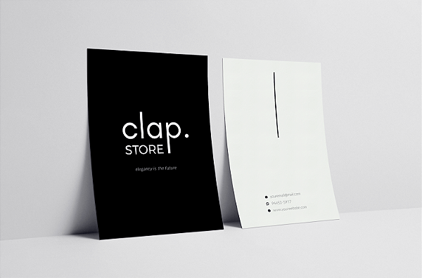 Folheto – sem enobrecimento – Corte Reto – Couchê Brilho 90g