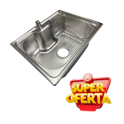 Cuba Gourmet Main 50x40 em Inox 304 C/ Acessórios