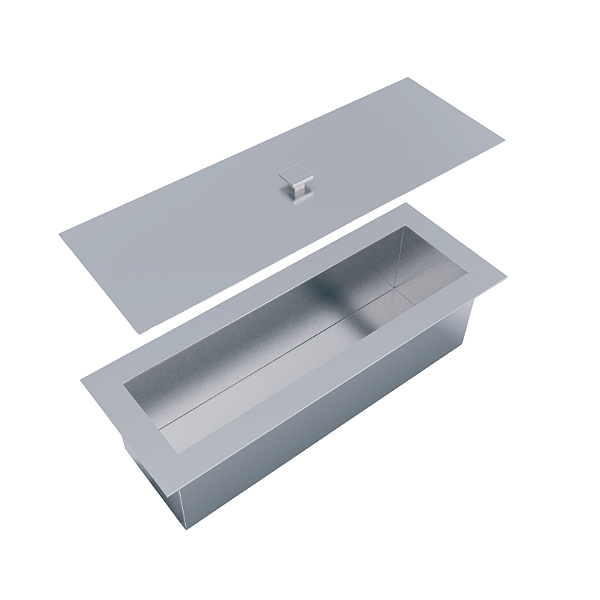 Champanheira Porta Bebidas Inox Tamanho 60x15x15 cm Ecosul