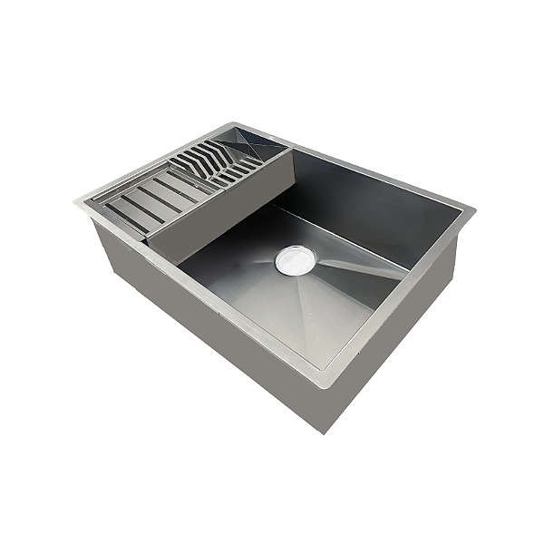Cuba Gourmet 40x70 Pia Inox com Calha Acessório