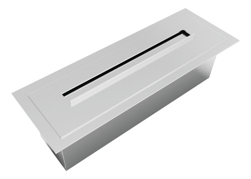 Kit Queimador para Lareira 50cm e Champanheira/Porta bebidas 2x1