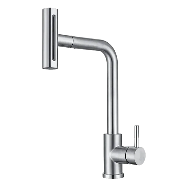 Torneira Monocomando Urbanjet Ecosul Aço Inox Cinza Escovado