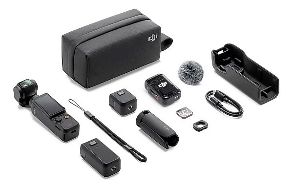 Câmera DJI Osmo Pocket 3 Creator Combo BR - DJI210 - Premier