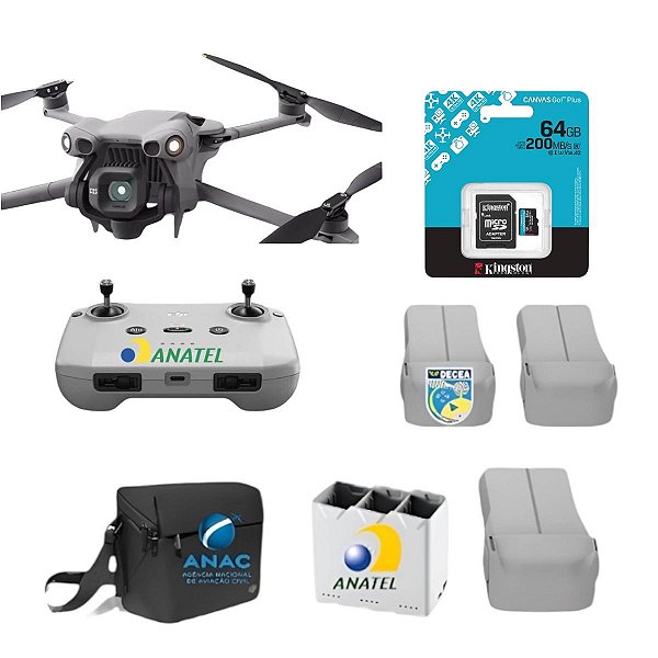 Drone Dji Mini 5 Pro Combo (sem tela) BR - DJI066